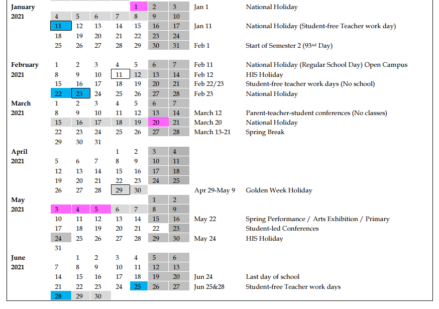 Japanese School Year Calendar - prntbl.concejomunicipaldechinu.gov.co